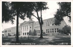 Public School No. 1, Fernandina Beach, Florida Postcard