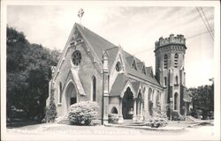 St. Peter's Episcopal Church, Fernandina, Florida Postcard