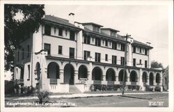 Keystone Hotel in Fernandina Beach, Florida Postcard