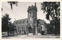 St. Peter's Episcopal Church, Fernandina Beach, Florida Postcard