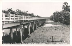 Approach to Bridge over Apalachicola River Postcard