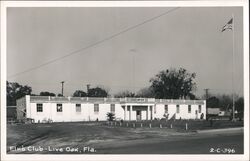 Elks Club BPOE Live Oak Florida Postcard