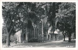 Methodist Church, Monticello, Florida Postcard