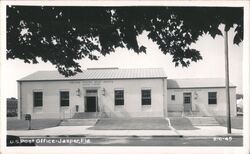 Jasper, Florida U.S. Post Office and Department of Agriculture Postcard