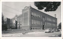 Jasper High School, Florida Postcard