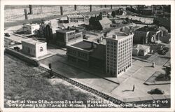 Midget City, Partial View of Business Section, Midway Between Orlando and Sanford Postcard