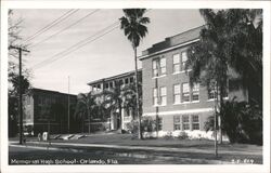 Memorial High School - Orlando, Florida Postcard