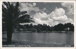 Lake Isabelle, Lake City, Florida Postcard