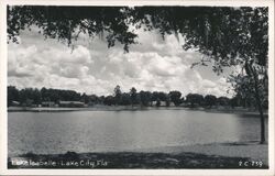 Lake Isabelle Lake City Florida Postcard