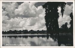 Lake DeSoto, Lake City, Florida Postcard