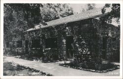 Stone administration building, Florida Caverns State Park Postcard