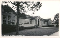 Folkston Grammar School Postcard