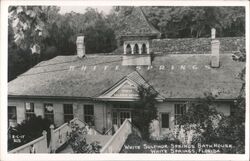 White Sulphur Springs Bath House, White Springs, Florida Postcard