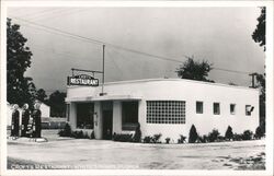 Croft's Restaurant, White Springs, Florida Postcard