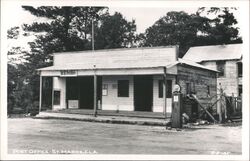 St. Marks, FL Post Office Postcard