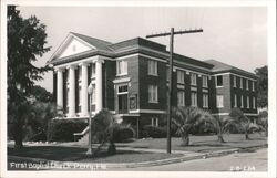 First Baptist Church, Perry, Florida Postcard