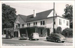 Shivers Hotel, Chipley, Florida - Vintage Postcard Postcard Postcard