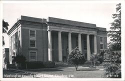 Washington County Court House, Chipley, Florida Postcard Postcard Postcard