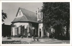 First Baptist Church, Chipley, Florida Postcard