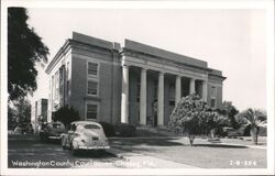 Washington County Courthouse - Chipley, Florida Postcard