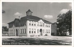 Grammar School, Chipley, Florida Postcard