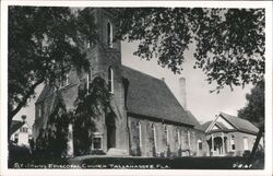 St. John's Episcopal Church, Tallahassee, Florida Postcard