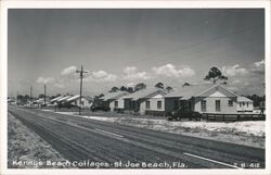 Kernys Beach Cottages, St. Joe Beach, Florida Postcard