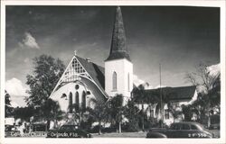 Catholic Church, Orlando, Florida Postcard