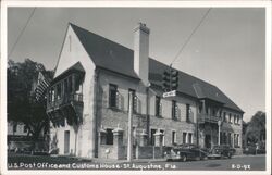 US Post Office and Customs House, St. Augustine Postcard