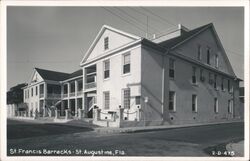 St. Francis Barracks, St. Augustine, Florida Postcard