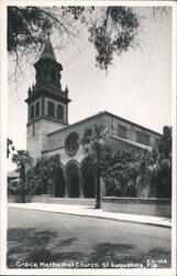 Grace Methodist Church - St. Augustine, Florida Postcard