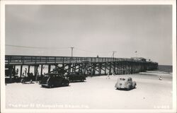 St. Augustine Beach Pier, Florida Postcard