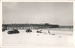 St. Augustine Beach Pier, Florida Postcard