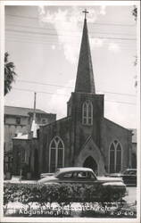 Trinity Parish Episcopal Church, St. Augustine, Florida Postcard