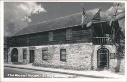 The Oldest House, St. Augustine, Florida Postcard