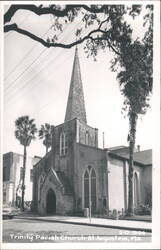 Trinity Parish Church, St. Augustine, Florida Postcard