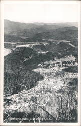 Fontana Dam and Village, North Carolina Postcard