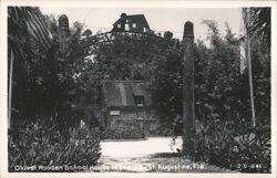 Oldest Wooden School House, St. Augustine, Florida Postcard