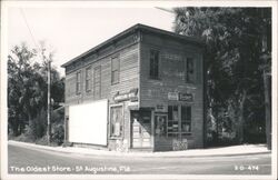 The Oldest Store, St. Augustine, Florida Postcard