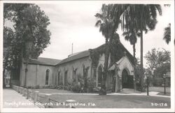 Trinity Parish Church, St. Augustine, Florida Postcard