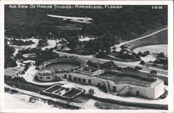 Aerial View of Marine Studios, Marineland, Florida Postcard