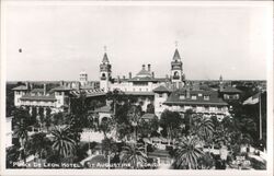 Ponce De Leon Hotel - St. Augustine, Florida Postcard