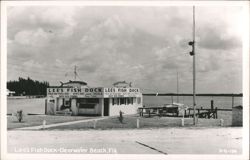 Lee's Fish Dock, Clearwater Beach, Florida Postcard