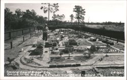 Midget City Miniature Town on US-17-92, Florida Postcard