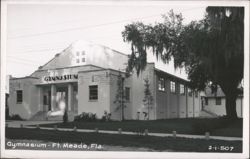 Ft. Meade Gymnasium, Florida Postcard