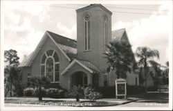 First Methodist Church, Avon Park, Florida Postcard