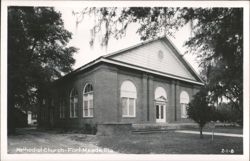 Methodist Church, Fort Meade, Florida Postcard