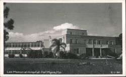 Lee Memorial Hospital, Fort Myers, Florida Postcard