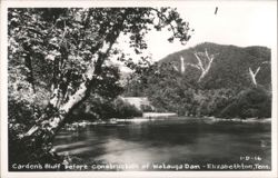 Carden's Bluff before Watauga Dam Postcard