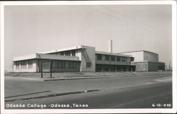 Odessa College Building Postcard